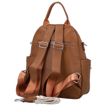 Dámský batoh hnědý - Firenze Santé