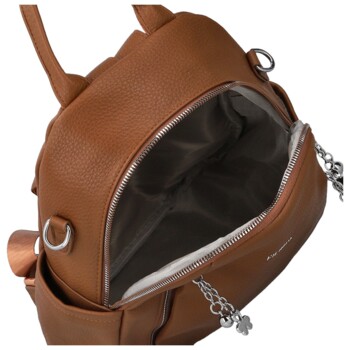 Dámský batoh hnědý - Firenze Santé