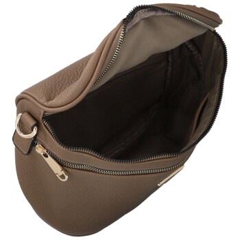 Dámská ledvinko/kabelka hnědá - Firenze Jella