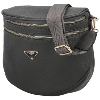 Dámská ledvinko/kabelka tmavě šedá - Firenze Jella