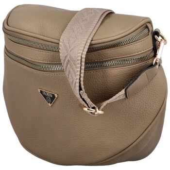 Dámská ledvinko/kabelka tmavě béžová - Firenze Jella