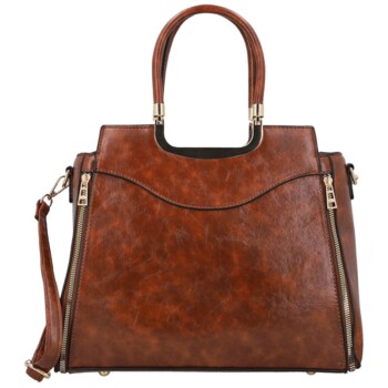 Dámská kabelka do ruky hnědá - Firenze Santina