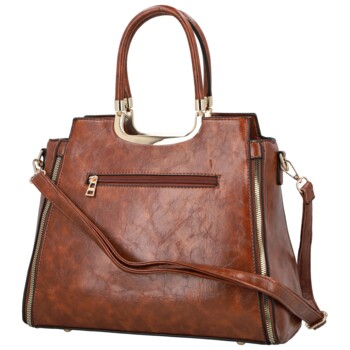 Dámská kabelka do ruky hnědá - Firenze Santina
