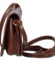 Dámská kožená crossbody hnědá - Delami Melisa