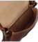 Dámská kožená crossbody hnědá - Delami Melisa