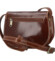 Dámská kožená crossbody hnědá - Delami Belinda