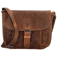 Dámská kožená kabelka camel - Greenwood Beccy