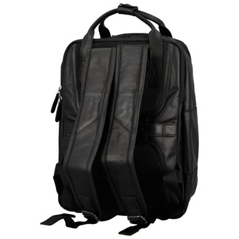 Kožený batoh černý - GreenWood Christof