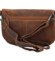 Dámská kožená kabelko/ledvinka camel - Greenwood Terry