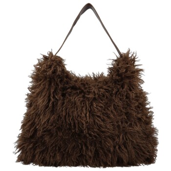 Dámská kabelka do ruky tmavě hnědá - Firenze Amitai