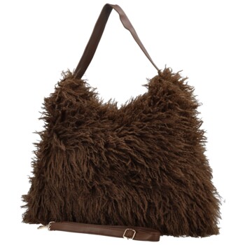 Dámská kabelka do ruky tmavě hnědá - Firenze Amitai