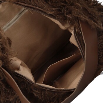 Dámská kabelka do ruky tmavě hnědá - Firenze Amitai