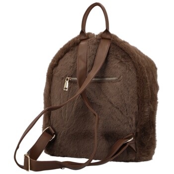 Dámský batoh tmavě hnědý - Firenze Animo