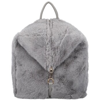 Dámský batoh šedý - Firenze Animo