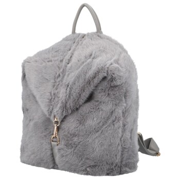 Dámský batoh šedý - Firenze Animo