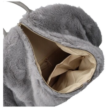 Dámský batoh šedý - Firenze Animo