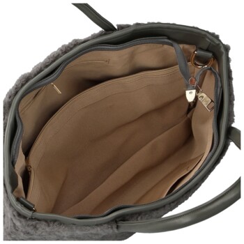 Dámská kabelka do ruky tmavě šedá - Firenze Analisa