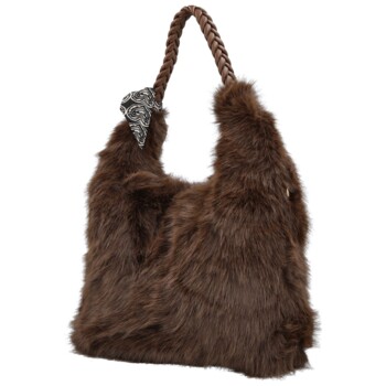 Dámská kabelka do ruky tmavě hnědá - Firenze Amélie