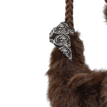 Dámská kabelka do ruky tmavě hnědá - Firenze Amélie