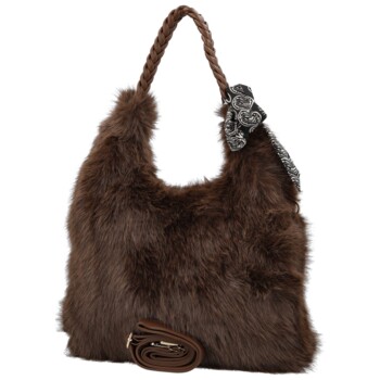 Dámská kabelka do ruky tmavě hnědá - Firenze Amélie