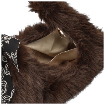 Dámská kabelka do ruky tmavě hnědá - Firenze Amélie