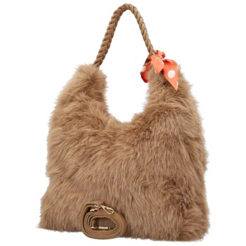 Dámská kabelka do ruky camel - Firenze Amélie