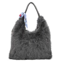 Dámská kabelka do ruky tmavě šedá - Firenze Amélie