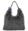 Dámská kabelka do ruky tmavě šedá - Firenze Amélie