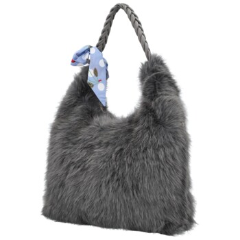 Dámská kabelka do ruky tmavě šedá - Firenze Amélie