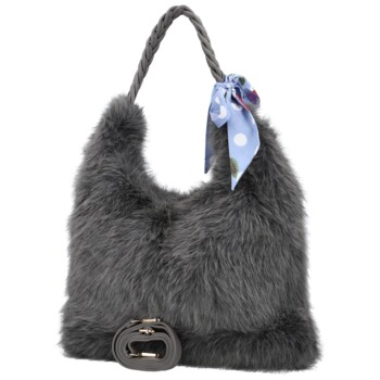 Dámská kabelka do ruky tmavě šedá - Firenze Amélie