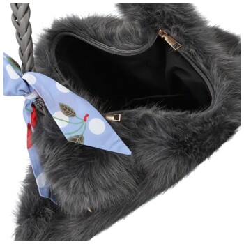 Dámská kabelka do ruky tmavě šedá - Firenze Amélie