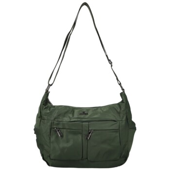 Dámská crossbody kabelka tmavě zelená - Coveri Candice
