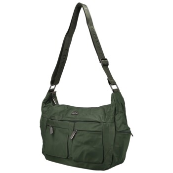 Dámská crossbody kabelka tmavě zelená - Coveri Candice