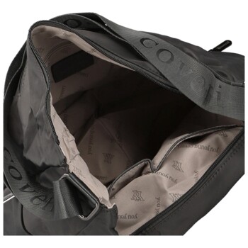 Dámská crossbody kabelka tmavě šedá - Coveri Candice