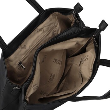 Dámská kabelka na rameno černá - Coveri Zaki