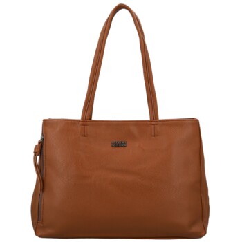 Dámská kabelka na rameno hnědá - Coveri Zaki