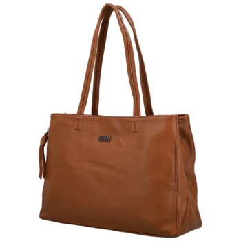 Dámská kabelka na rameno hnědá - Coveri Zaki