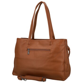 Dámská kabelka na rameno hnědá - Coveri Zaki