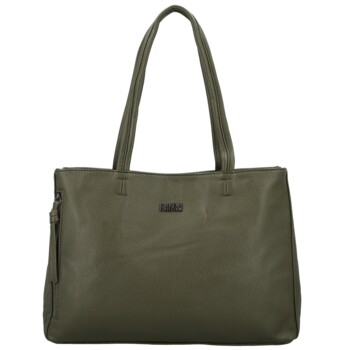 Dámská kabelka na rameno tmavě zelená - Coveri Zaki