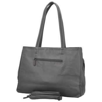 Dámská kabelka na rameno šedá - Coveri Zaki