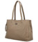 Dámská kabelka na rameno taupe - Coveri Zaki