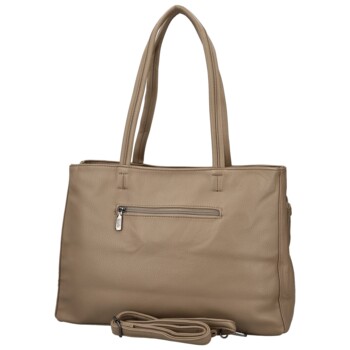 Dámská kabelka na rameno taupe - Coveri Zaki