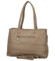Dámská kabelka na rameno taupe - Coveri Zaki
