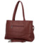 Dámská kabelka na rameno vínová - Coveri Zaki