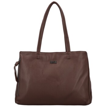 Dámská kabelka na rameno coffee - Coveri Zaki