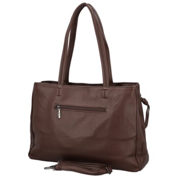 Dámská kabelka na rameno coffee - Coveri Zaki