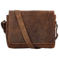 Pánská kožená taška camel - Greenwood Jordy