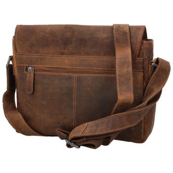 Pánská kožená taška camel - Greenwood Jordy