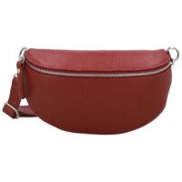 Dámská kožená ledvinka červená - Delami Vera Pelle Gianni