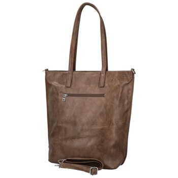 Dámská kabelka na rameno hnědá - Firenze Arwin